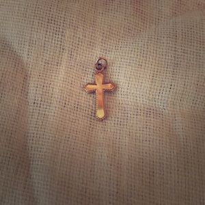 Gold Cross Pendant